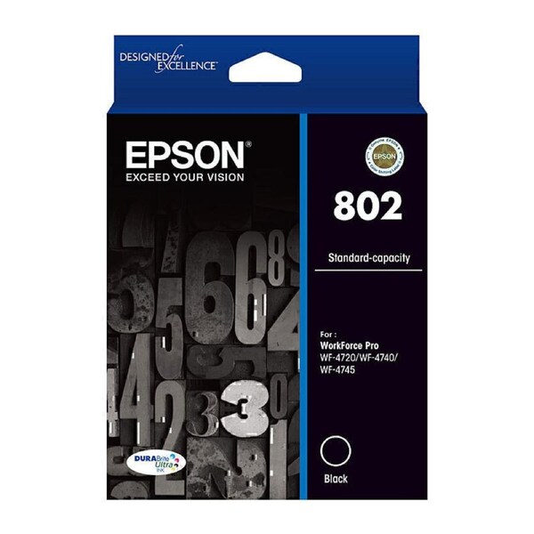 Epson 802 Black Ink Cart