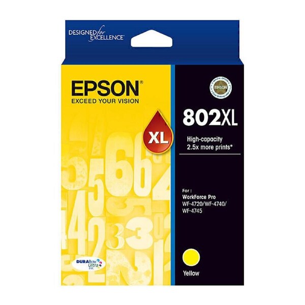 Epson 802XL Yellow Ink Cart
