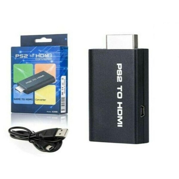 Video Converter Compatible for PS2 to HDMI Composite AV to HDMI Compatible