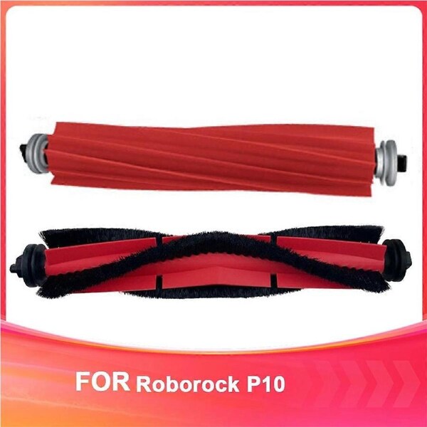 JOYBUY For P10 Sweeper Accessories Replacement for Rubber Brush and Main Brush