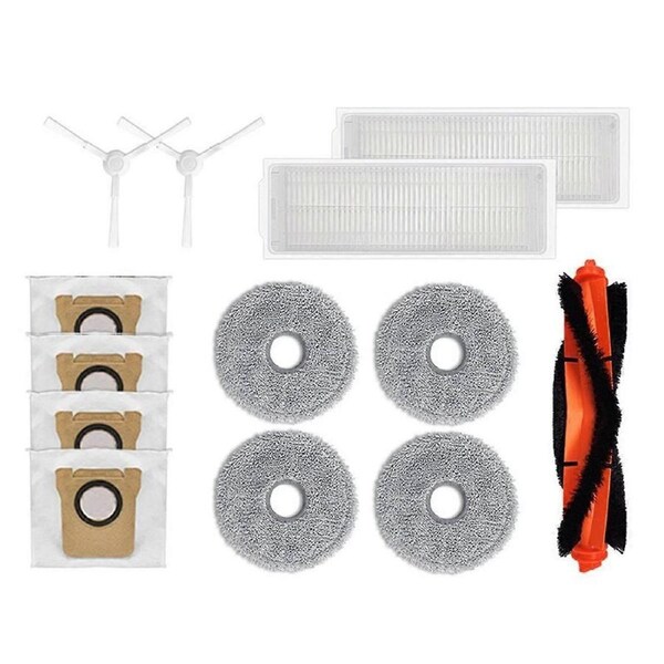 JOYBUY For M30 Pro Vacuum Replacement Parts Roller Side Brush Hepa Filter Mop Cloth Dust Bag Accessories