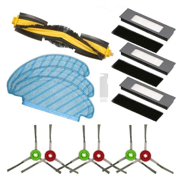 JOYBUY For Max/ Station/ Hybrid/ 2/ 2 Pro Robot Vacuum Spare Parts Main Side Brush Hepa Filter Mop