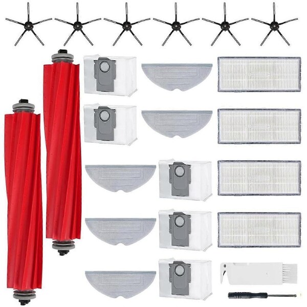 JOYBUY Accessory Set for S7 MaxV Ultra/S7 Pro Ultra, Dust Bags, Main Roller Brushes, Side Brushes, Filters