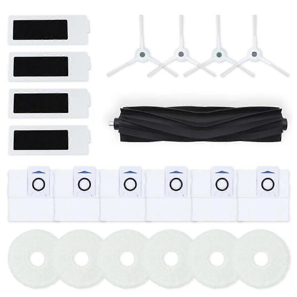 JOYBUY For T20 Robot Vacuum Main Side Brush Hepa Filter Mop Cloth Dust Bags Accessories