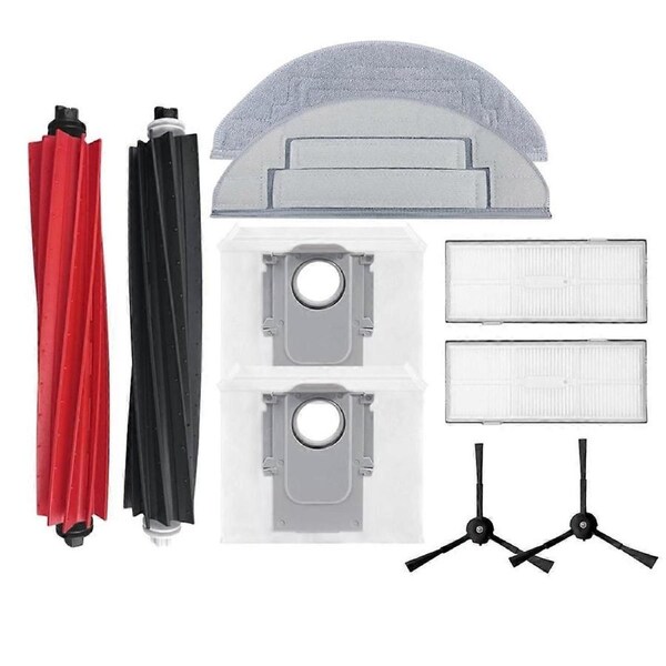 JOYBUY For S8 Pro Ultra Replacement Parts Duo Roller Brush Cleaning Brush Dust Bags Filters Wipes Side Bru