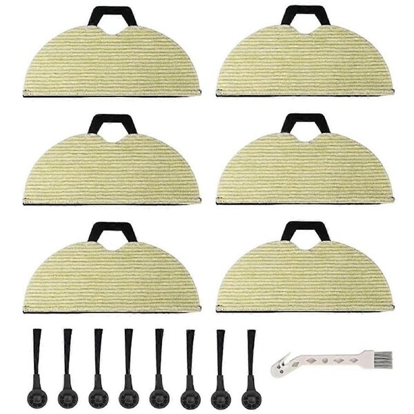 JOYBUY Replacement Soft Mop Pads for AV2610WA RV2620WD RV2401WD RV2610WFUS AI Ultra 2- In-1Robot Vacuum Accessories