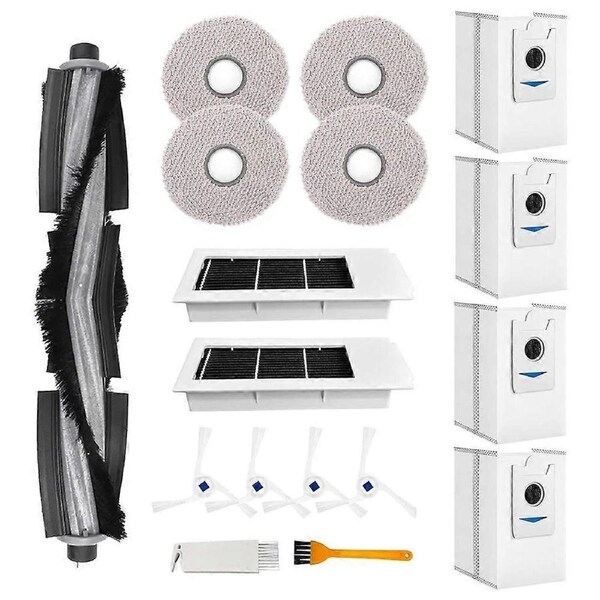 JOYBUY Replacement Kit for Deebot X2 Omni / X2 / X2 Pro / DEX86 Robot Vacuum Cleaner,Main Brush,Side Brush