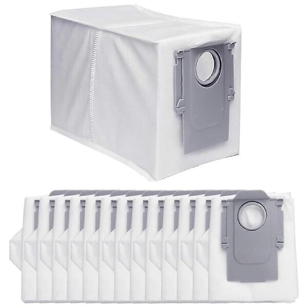 JOYBUY 14 Pack Dust Bags for Q Robot Vacuum Cleaner Large Capacity Disposable Bag Replacement