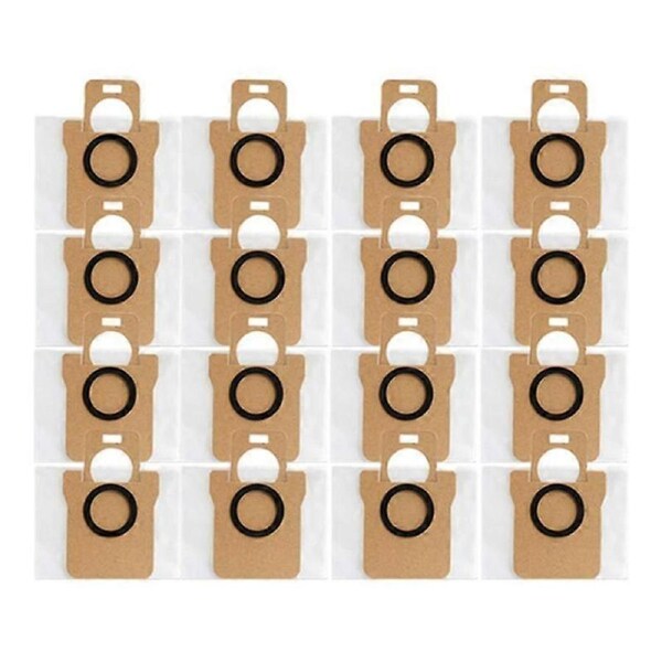 JOYBUY 16PCS Dust Bag for Robot Vacuum X10+, Omni 1S, B101CN / Bot S10 S20 Pro, X10 L10 L10S Ultra Vacuum