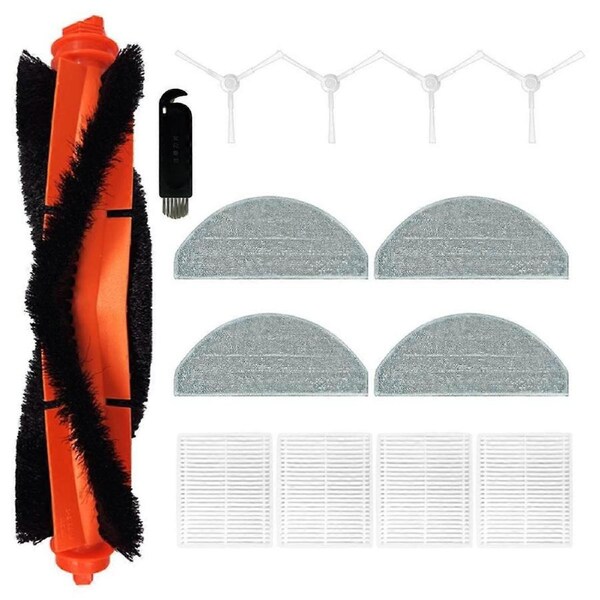 JOYBUY For E10 Robot Vacuum Cleaner Main Side Brush Hepa Filter Mop Cloths Rags Accessories Spare Parts Ki