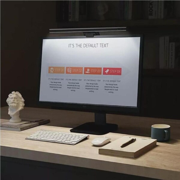 LED Screen Bar Computer Monitor Dimmable Desk Lamp Controllable Reading Lights