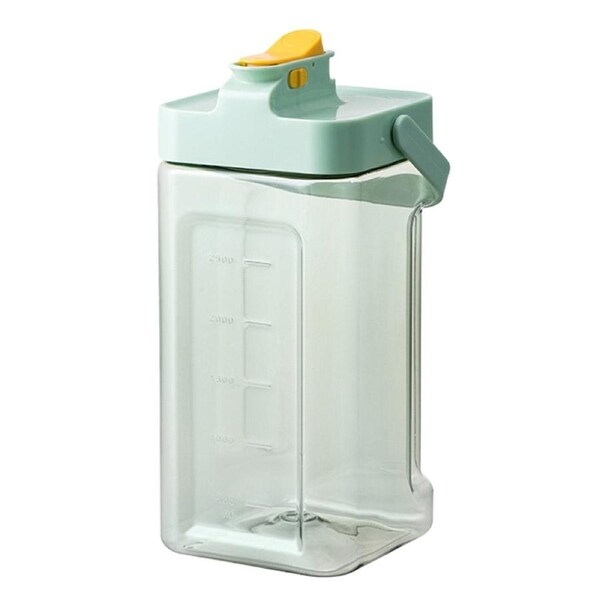 Cold Water Kettle Jug Large Capacity Beverage Dispenser Home Use Mug Green 3.5L