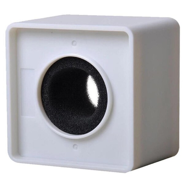 Mic Interview Box Microphone Logo Waterproof Microphone White Sqaure
