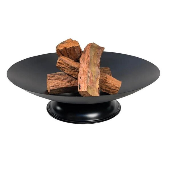 Round Outdoor Fire Pit - 72cm - Flaming Coals