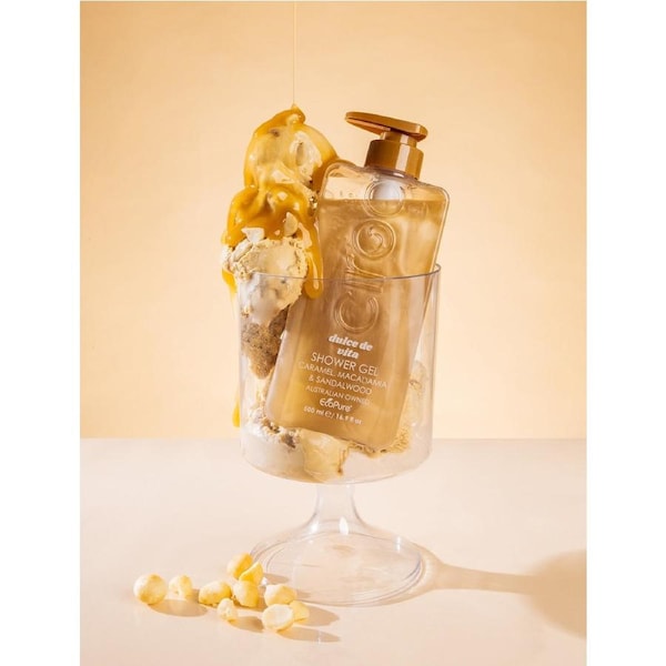 Ciroa Beauty Dulce De Vita Shimmer Shower Gel 500ml - Caramel, Macadamia & Sandalwood