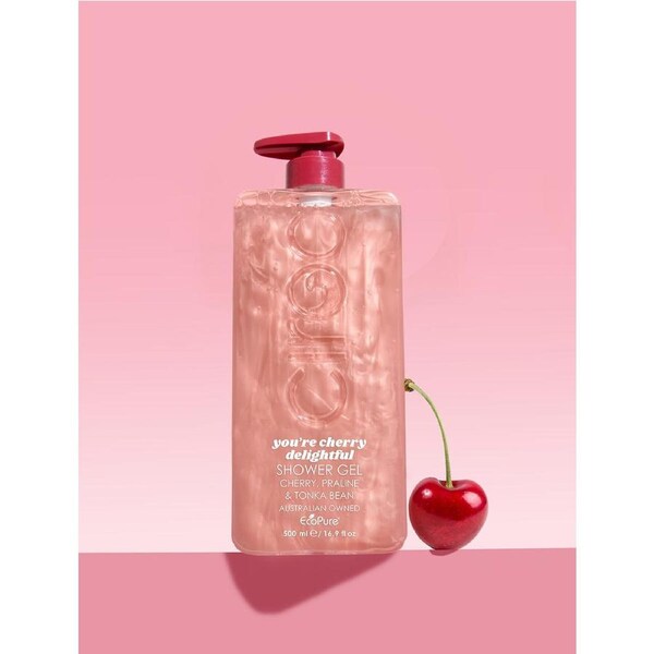 Ciroa Beauty You're Cherry Delightful Shimmer Shower Gel 500ml - Cherry, Tonka Bean & Praline