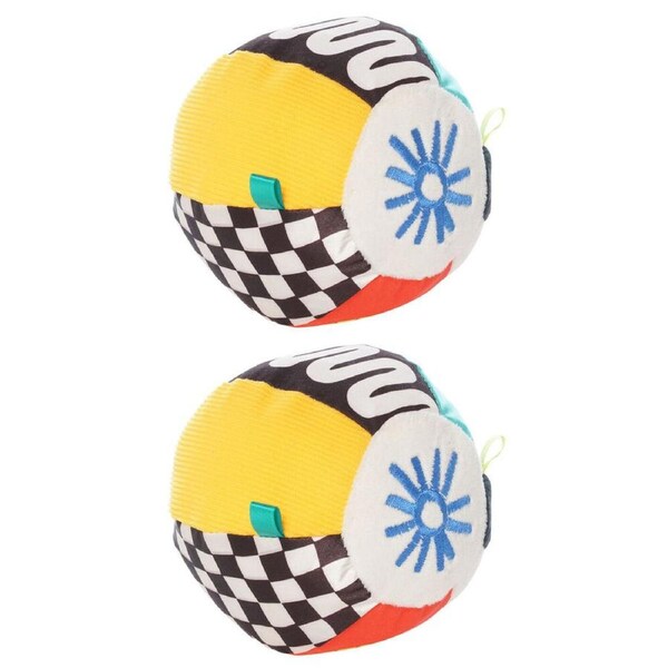 2PK Manhattan Wimmer Sensory Ball Baby/Toddler Educational Fun Play Toy 6m+