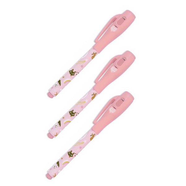 3PK Djeco Lucille Magic Pen w/ Invisible Ink Kids/Children Writing Stationery 3+