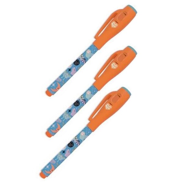 3PK Djeco Camille Magic Pen w/ Invisible Ink Kids/Children Writing Stationery 3+
