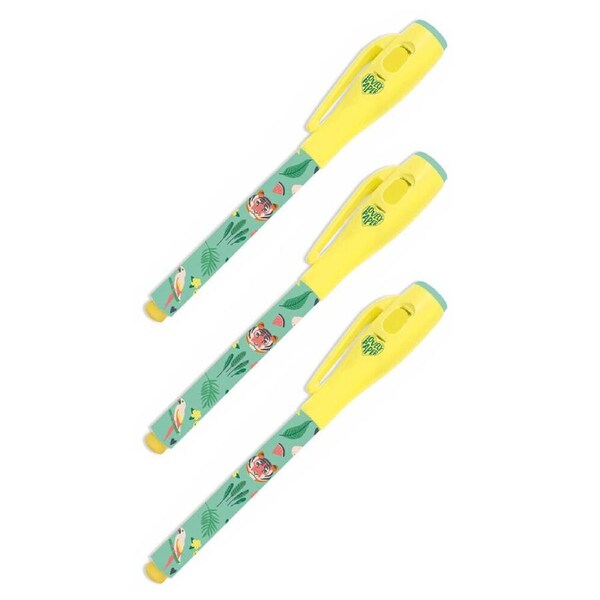 3PK Djeco Caroline Magic Pen w/Invisible Ink Kids/Children Writing Stationery 3+