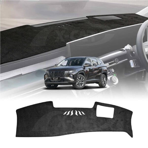 Dash Mat for Hyundai Tucson With HUD 2025-Onwards Non-Slip Microfiber Pad Cover Interior Accessories