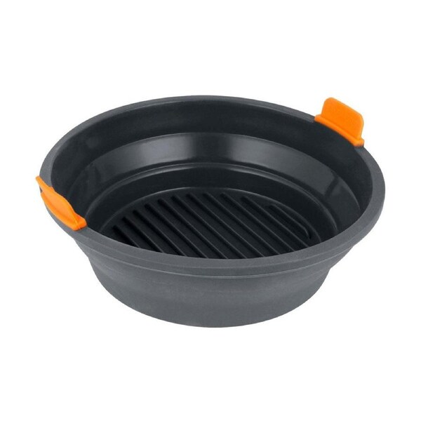 Bakemaster Silicon Collapsible Round Air Fryer Insert 21 X 6.5CM