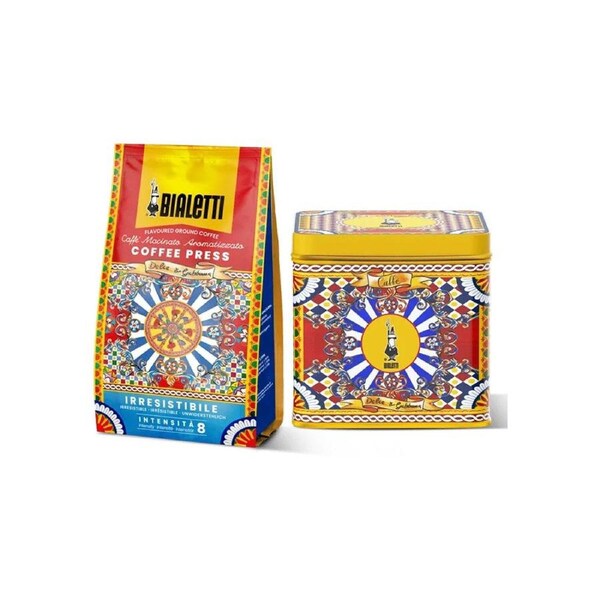 Bialetti Dolce & Gabbana Irresistibile Coffee Press Gift Tin - 300g