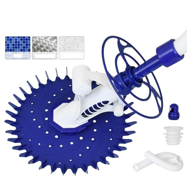 Automatic Swimming Pool Cleaner Pool Vacuum Set Floor Climb Wall Auto Pool