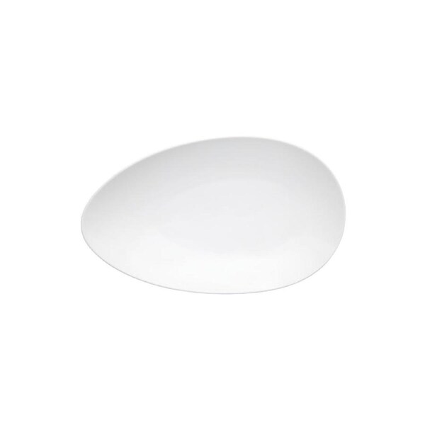 Maxwell & Williams White Basics Oval Ceramic Platter Gift Boxed - 35x21cm