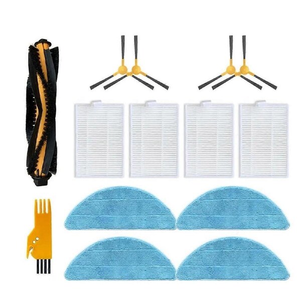 JOYBUY For Kabum Smart 500 / 700 Replacement Parts Accessories Main Side Brush Hepa Filter Mop Cloth