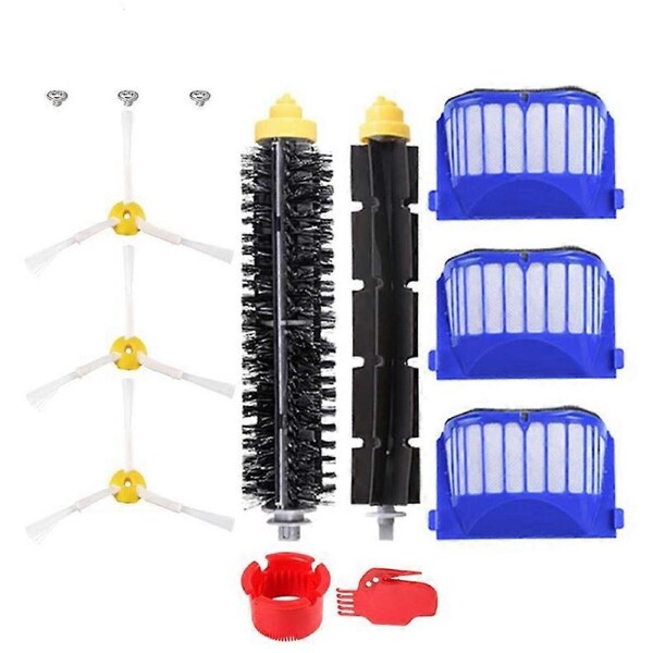 JOYBUY Roller Side Brush Filter Wheel for 600 Series 606 610 620 630 650 660 675 676 Vacuum Cleaner Accessories