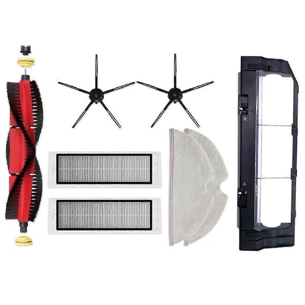 JOYBUY Hepa Filter Mop for S5 S502-00 S502-02 S5 Max S6 S6 MaxV S6 Pure E4 E5 Robot Vacuum Parts Main Side