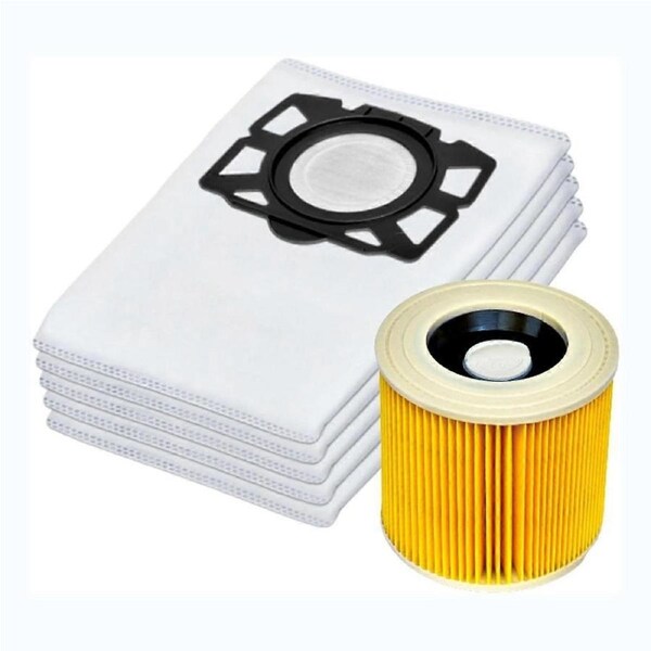 JOYBUY Vacuum Cleaner Bags Filter Suitable for KFI 357 KFI357 KA 40 Replacement Bag for 2.863-314.0WD2 Plu