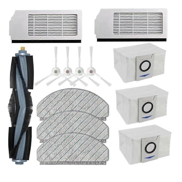 JOYBUY Accessories for DEEBOT T10 Plus/ T10 Robtic Vacuum Cleaner Hepa Filter Mop Pads Dust Bags