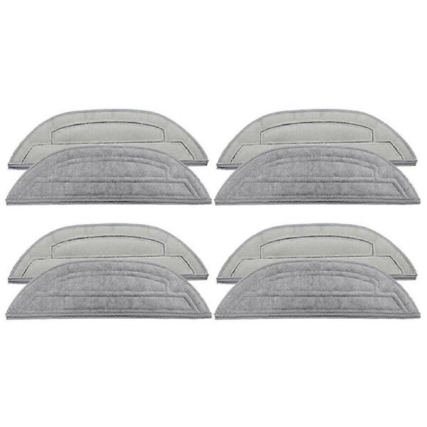 JOYBUY 8PCS Replacement Mop Cloth for S8 MaxV Ultra/G20S/S8pro Maxv Robot Vacuum Microfiber Mopping Cloth