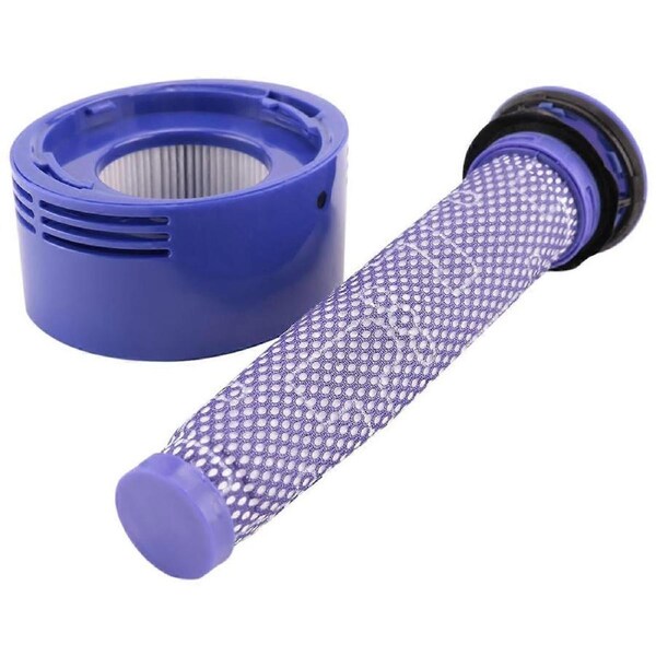JOYBUY Pre Filter + HEPA Post-Filter Kit for V7, Cordless Vacuum, Replacement Pre-Filter and Post- Filter