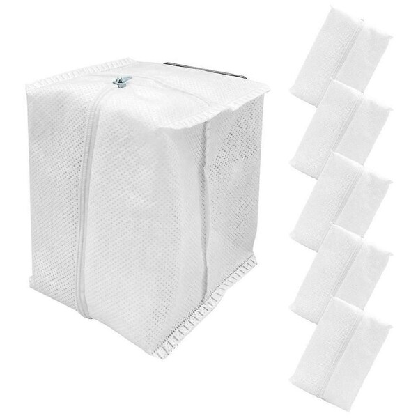 JOYBUY 6 Pack Reusable Vacuum Bags for iRobot Roomba i & s & j Series, Vacuum Replacement Bags