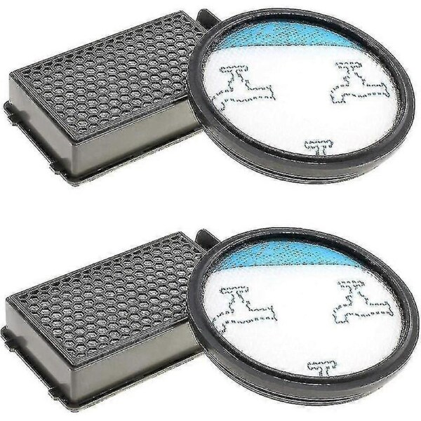 JOYBUY 2x Set Of Hepa Vacuum Cleaner Filters For Rowenta Compact Power Cyclonic Vacuum Cleaners Such As Ro3