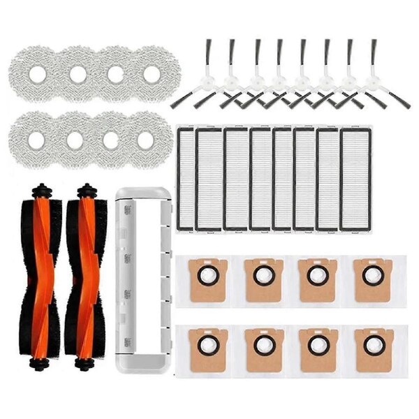 JOYBUY For Robot Vacuum X20+, X10+ / X20 Plus, X10 Plus Vacuum Cleaner Main Side Brush Hepa Filter Mop Pad