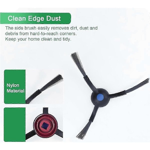 JOYBUY For N20 Plus, N20, N20 Robot Vacuum Cleaner Main Side Brush Hepa Filter Mop Cloth Accessories