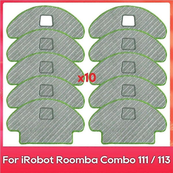 JOYBUY Mop Cloth Pads for Romba Combo / 113 / R113840 Robot Vacuum Cleaner Mop Rag Parts Accessories