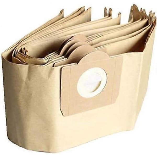 JOYBUY 5 Pack Upright Vacuum Cleaner Bags for Karcher WD3, WD 3 Premium, WD3200, WD3500P, A2204, A2534, SE4001, KAR69591300