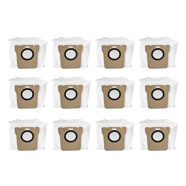 JOYBUY 12pcs Fit for Robot Vacuum X20+/X20 Plus Replacement Parts Accessories Dust Bag