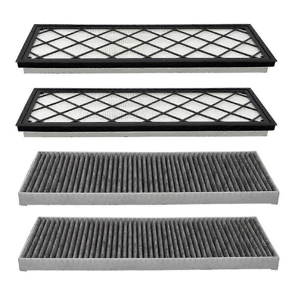 JOYBUY Cabin Air Filter HEPA Air Intake Filter Replacement with Activated Carbon for 2020-2023 Model Y Acc-hy jy