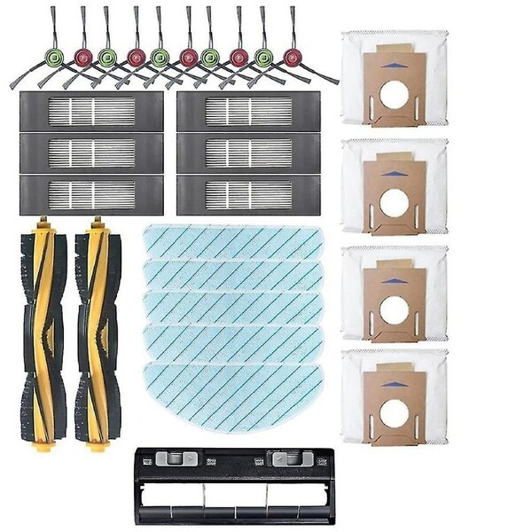 JOYBUY 28pcs Accessory Kit for Deebot T9/T9max/T9power/T10 Robot Vacuum - Brush Dust Box Filter