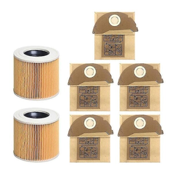 JOYBUY HEPA Dust Bags for WD2.250 WD2250 A2004 A2054 MV2 Robotic Vacuum Cleaner