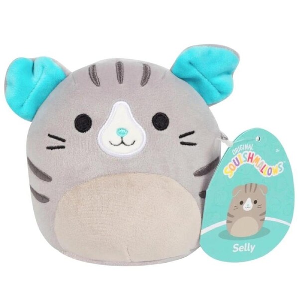 Squishmallows Selly the Scottish Fold Cat 5 inch Plush