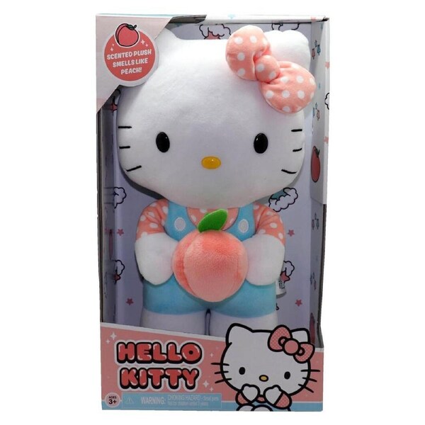 Hello Kitty Sweet Scents Peach Scented 12 inch Plush