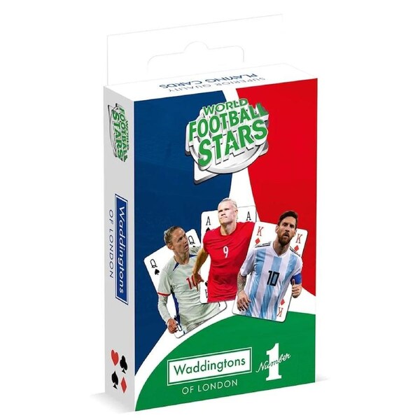 Waddingtons World Football Stars Playing Cards