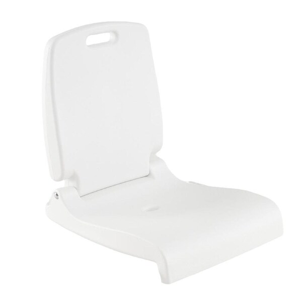 Costway Foldable Lightweight Outdoor Pool Chair w/Handle Back Support & Drainage Hole Ground Chair